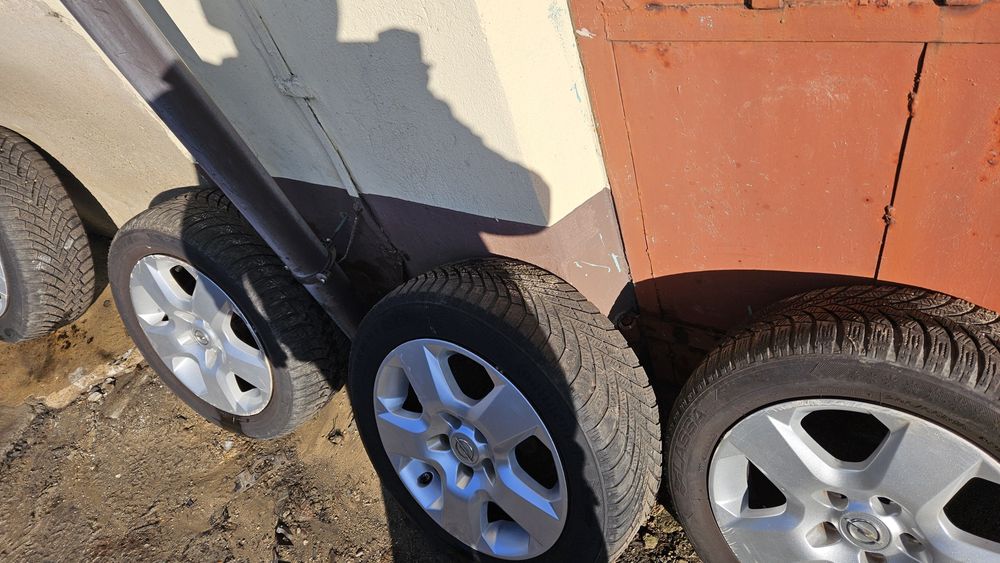 Koła felgi strukturalne 5x110 opony zimowe 205/55/16 opel astra h