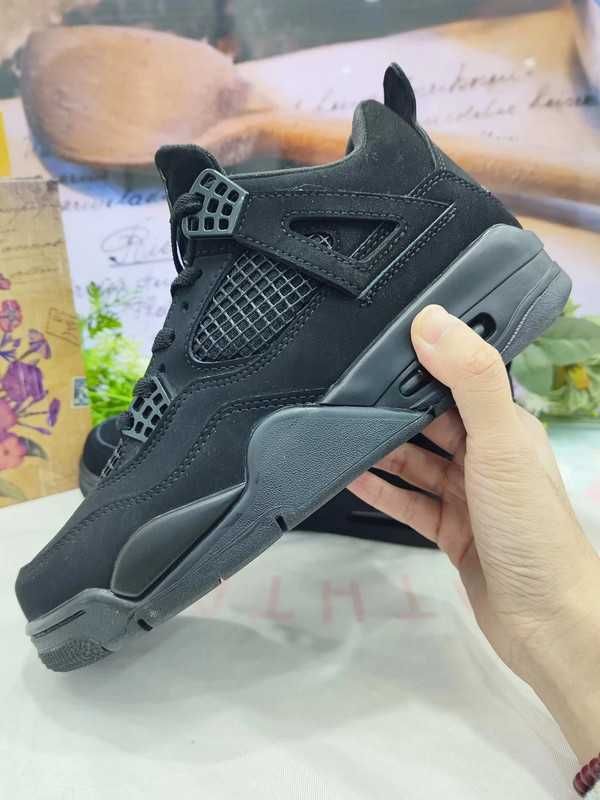 Nike Air Jordan 4 Retro Black Eu 43=27.5CM