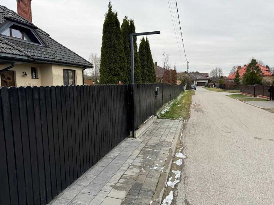 Nowoczesna aluminiowa latarnia uliczna oswietlenie led lampa Samsung