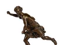 Estátua bronze Hipómenes Estilo Grand Tour | Thiébaut Freres