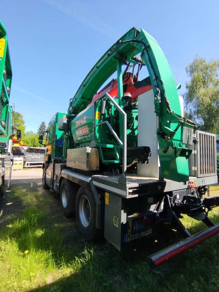 Rębak maszyna do drewna ROZDRABNIACZ chipper | JENZ HEM 583 R-Truck |