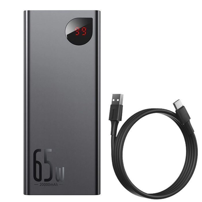 Baseus Adaman powerbank 2x USB / 1x USB Typ C / 1x micro USB 20000mAh