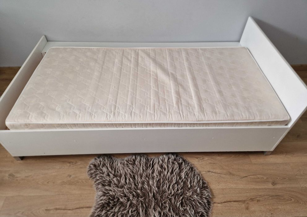 Łóżko 90x200 110x200 dziecięce młodzieżowe białe