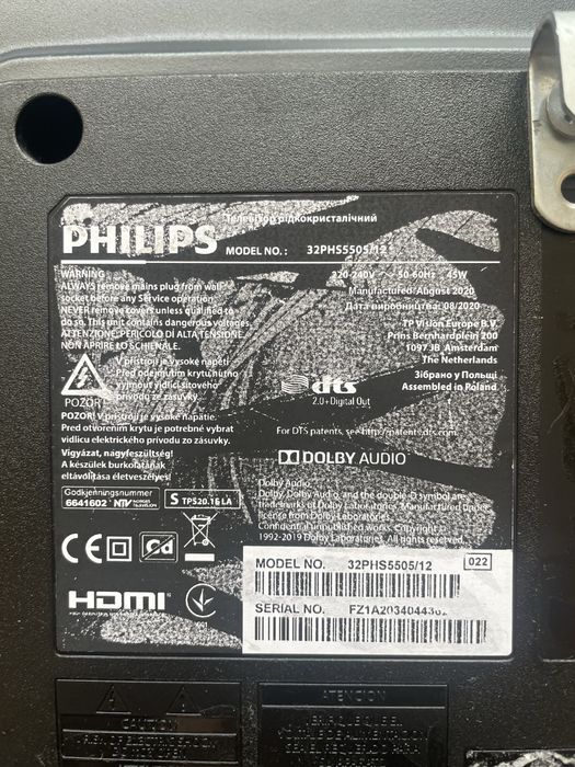 Telewizor Philips 32phs5505/12