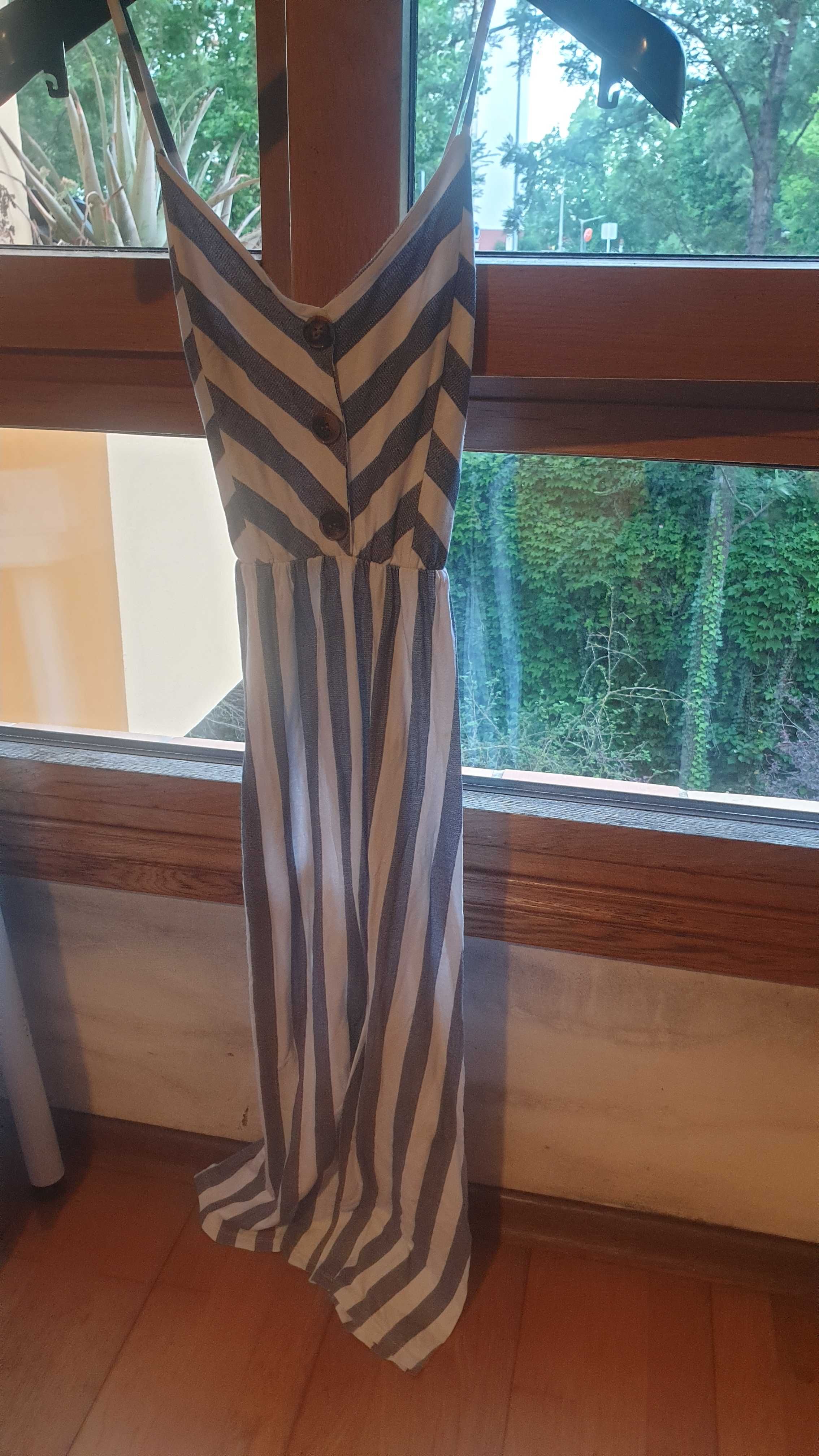 Vestido riscas S