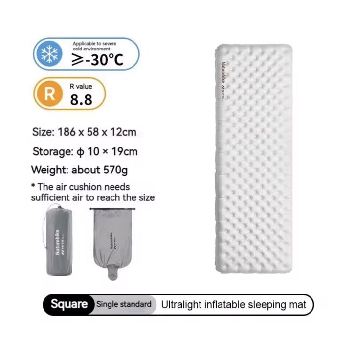 Matetac naturehike r value 8.8 na zime -30 lekki