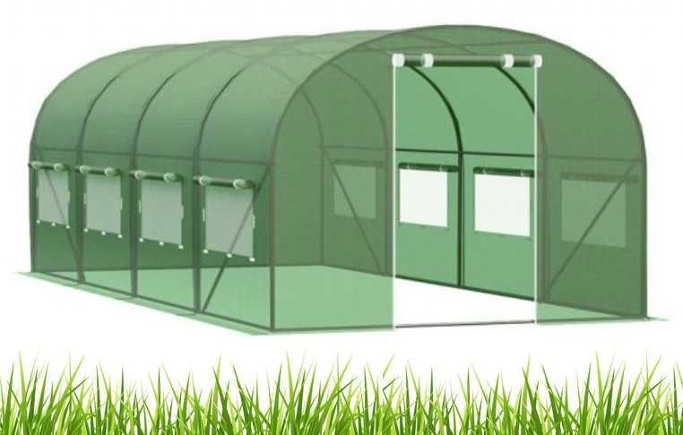 Tunel ogrodowy Foliowy SZKLARNIA 3x6m FOLIA 18m2 PROMOCJA rurki fi25mm
