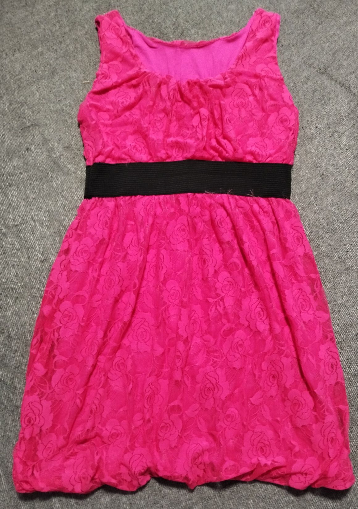 Sukienka różowa 38 M