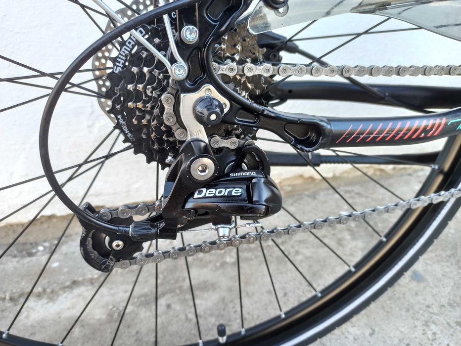 Rower trekkingowy Neuzer Firenze 400 koła 28 hydraulika na 155-170 cm