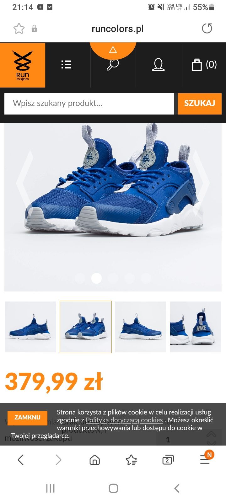 Nike huarache 38,5