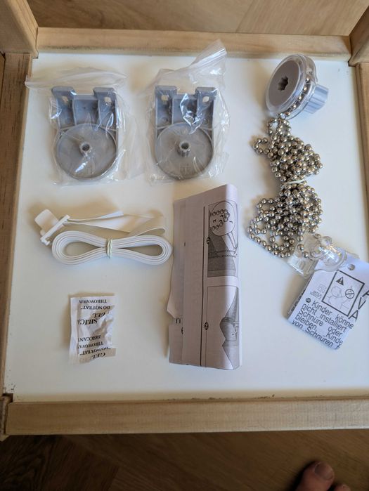 Roleta zaciemniająca Decosol deluxe 60cm szara velvet