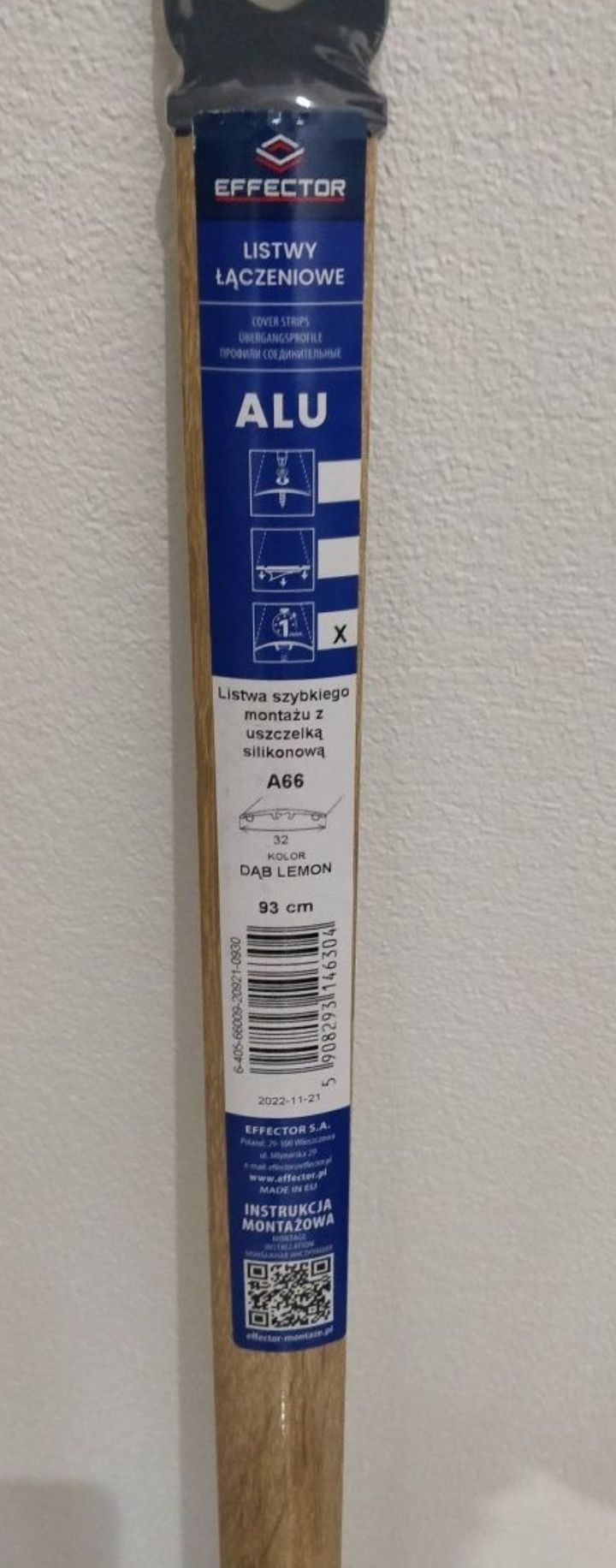 Listwa EFFECTOR A66 Dąb LEMON 93 CM do domu