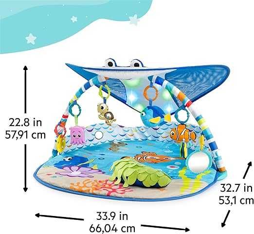 Bright Starts Gdzie jest Nemo Mata do Zabawy światełko, muzyka NOWA