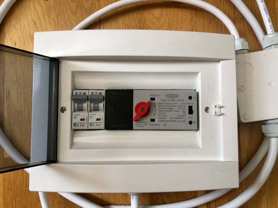 Щиток резервного живлення. АВР.