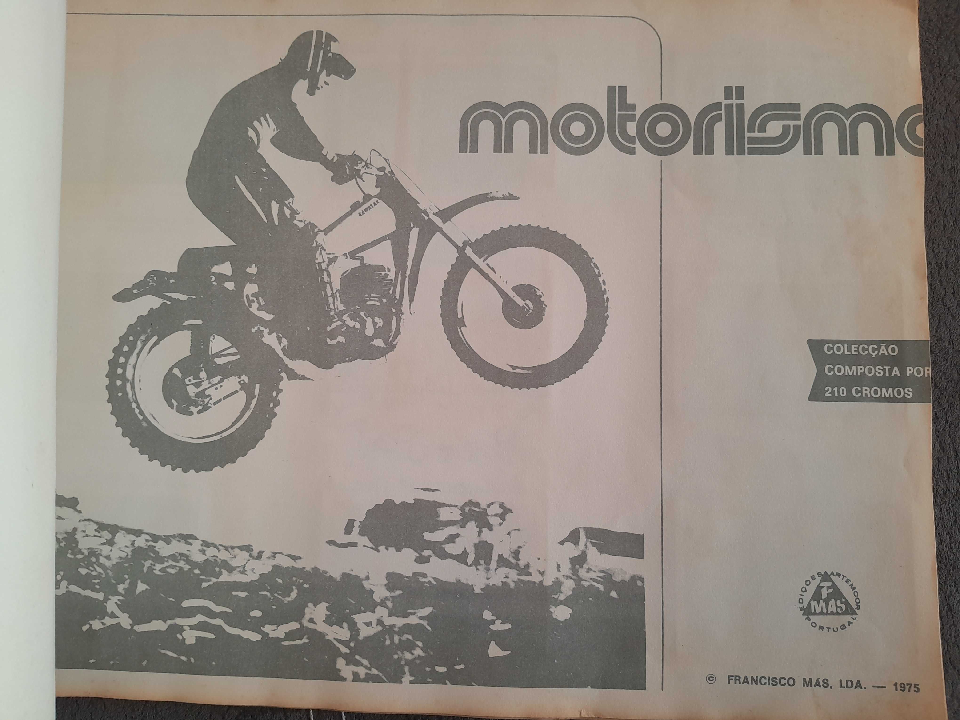 Caderneta Motorismo 1975 completa