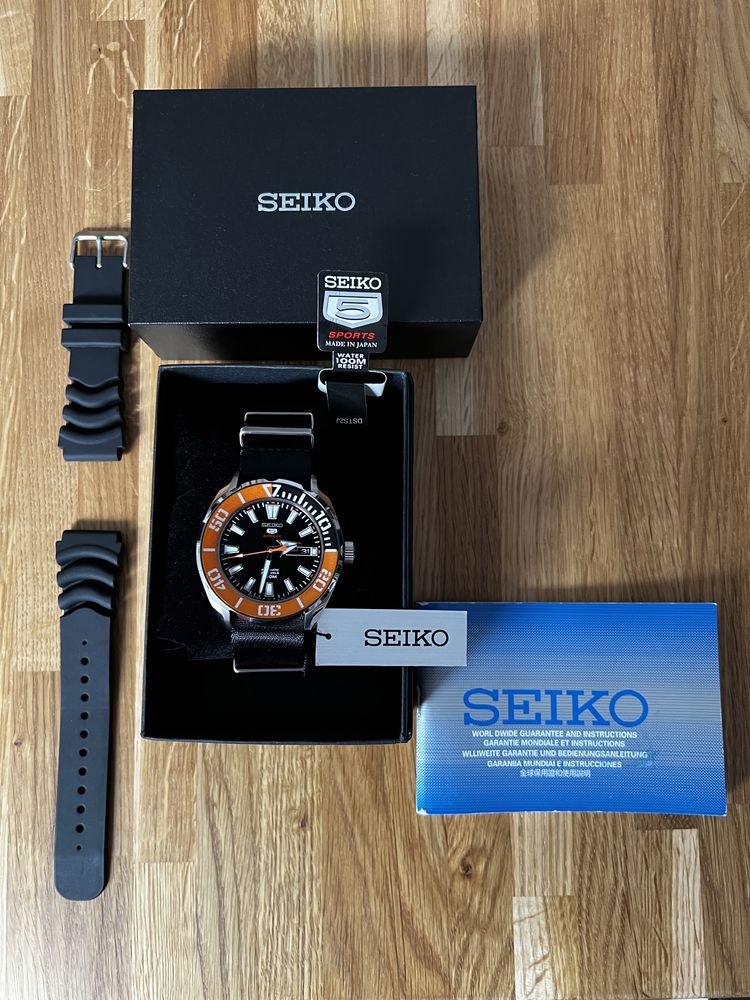 Zegarek Seiko 5 Sports 10ATM 100M Automatyczny