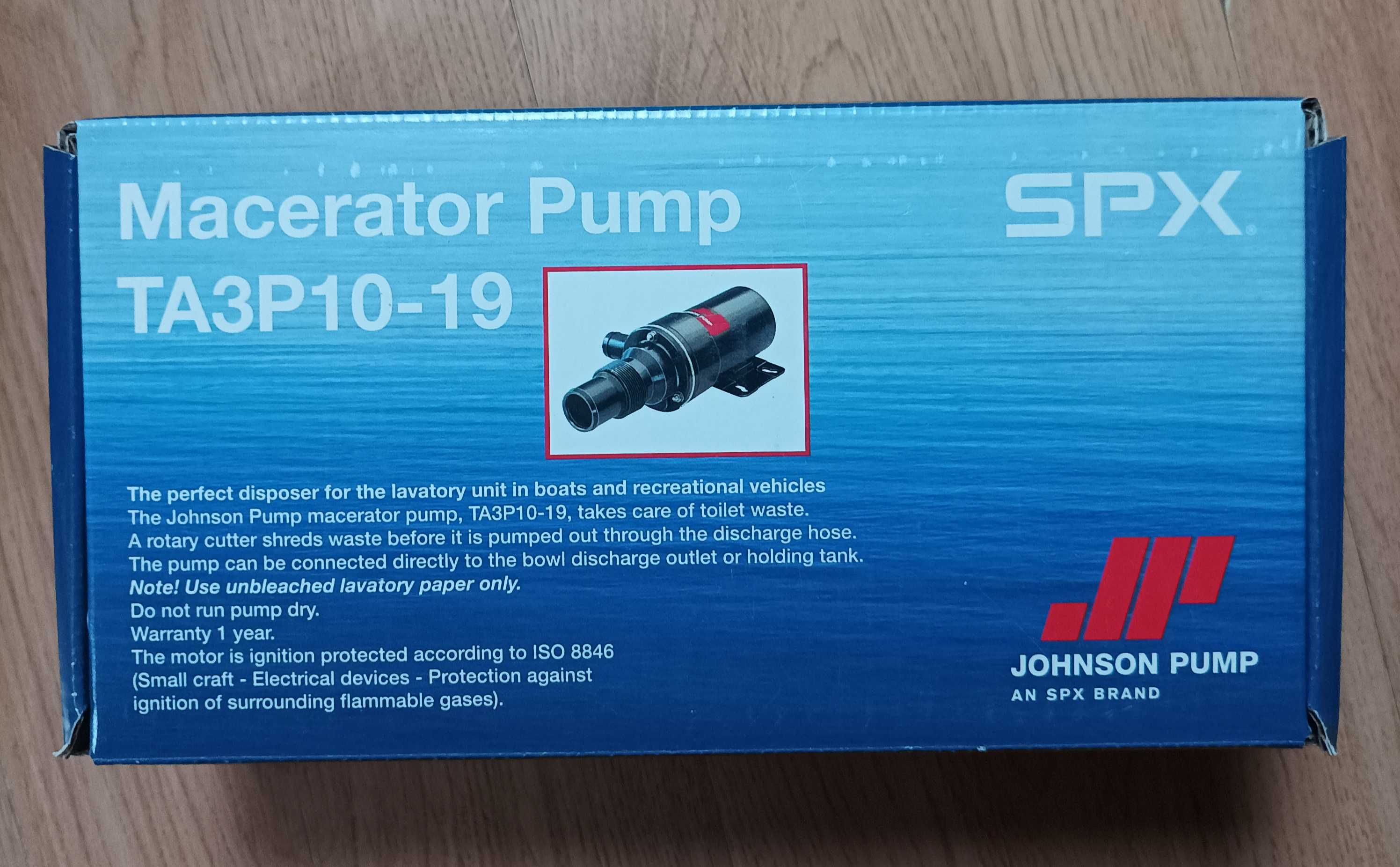Pompa Macerator JOHNSON TA3P10-19 / 12V