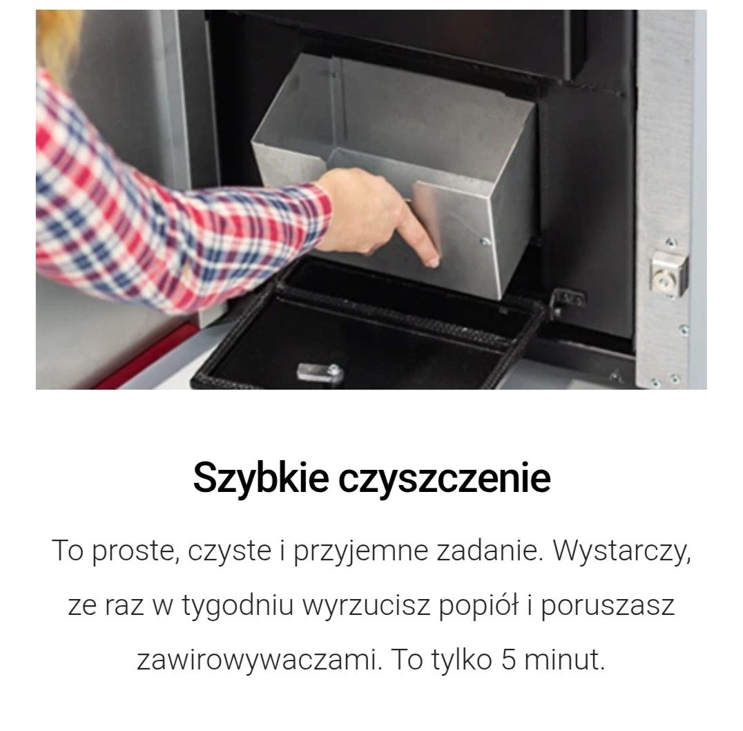 Kocioł na pellet Selecta HQ 15kw ( nowa wersja Red Compact )