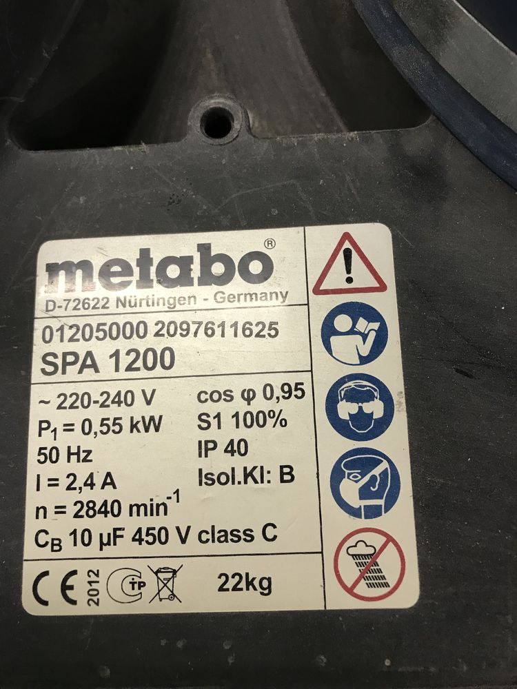 Odciag trocin Metabo 230v Szczytno