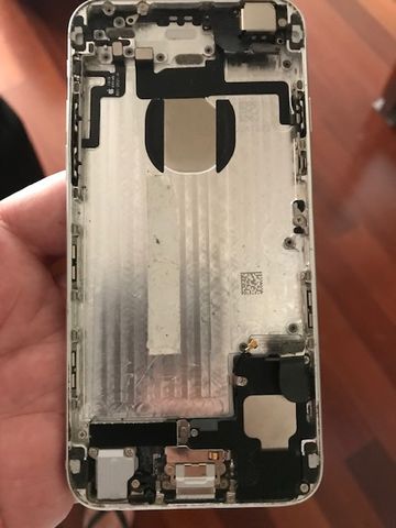 Chassi iPhone 6 silver com peças