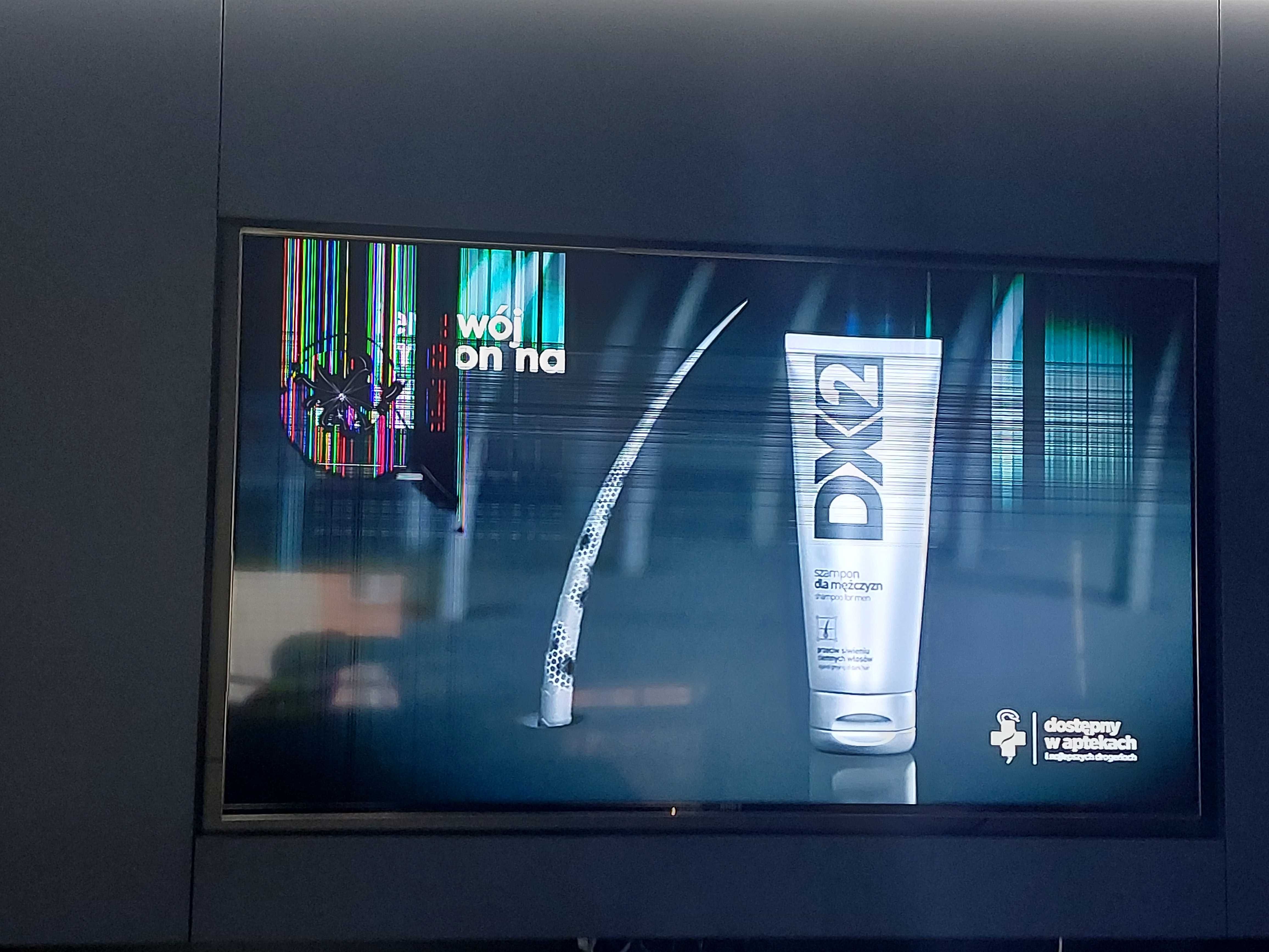 TV SONY Bravia 65XH9505 na gwarancji uszkodzona matryca