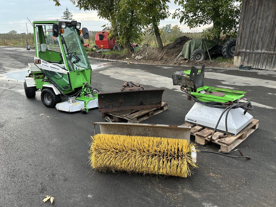 Traktorek Egholm szczotka odśnieżania Kubota 3 cylindry Diesel