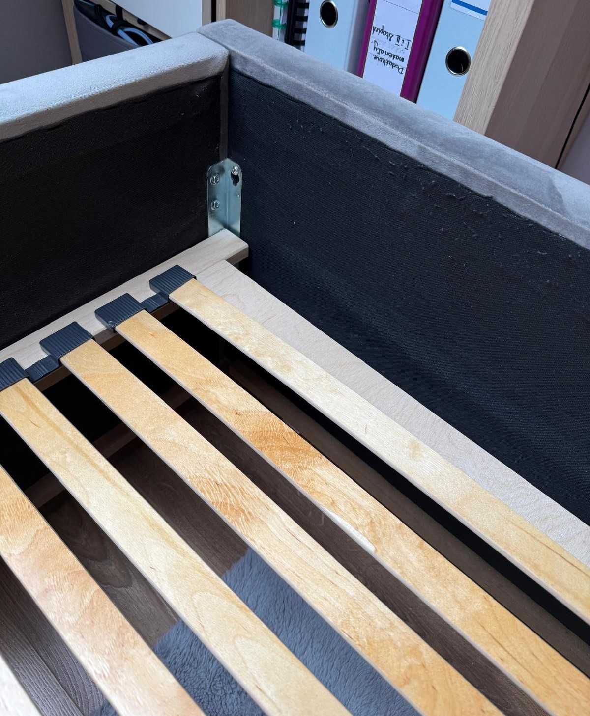 Łóżko 90x200 z materacem Flex Opti Bamboo ze sklepu Agata Meble
