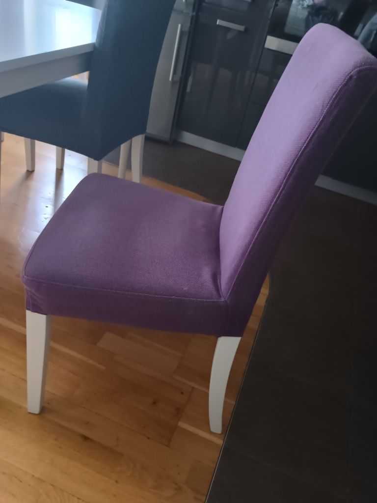 Stół IKEA INGATORP z 6 krzesłami