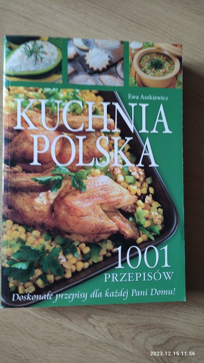 Kuchnia polska, 1001 przepisów, E. Aszkiewicz + gratis