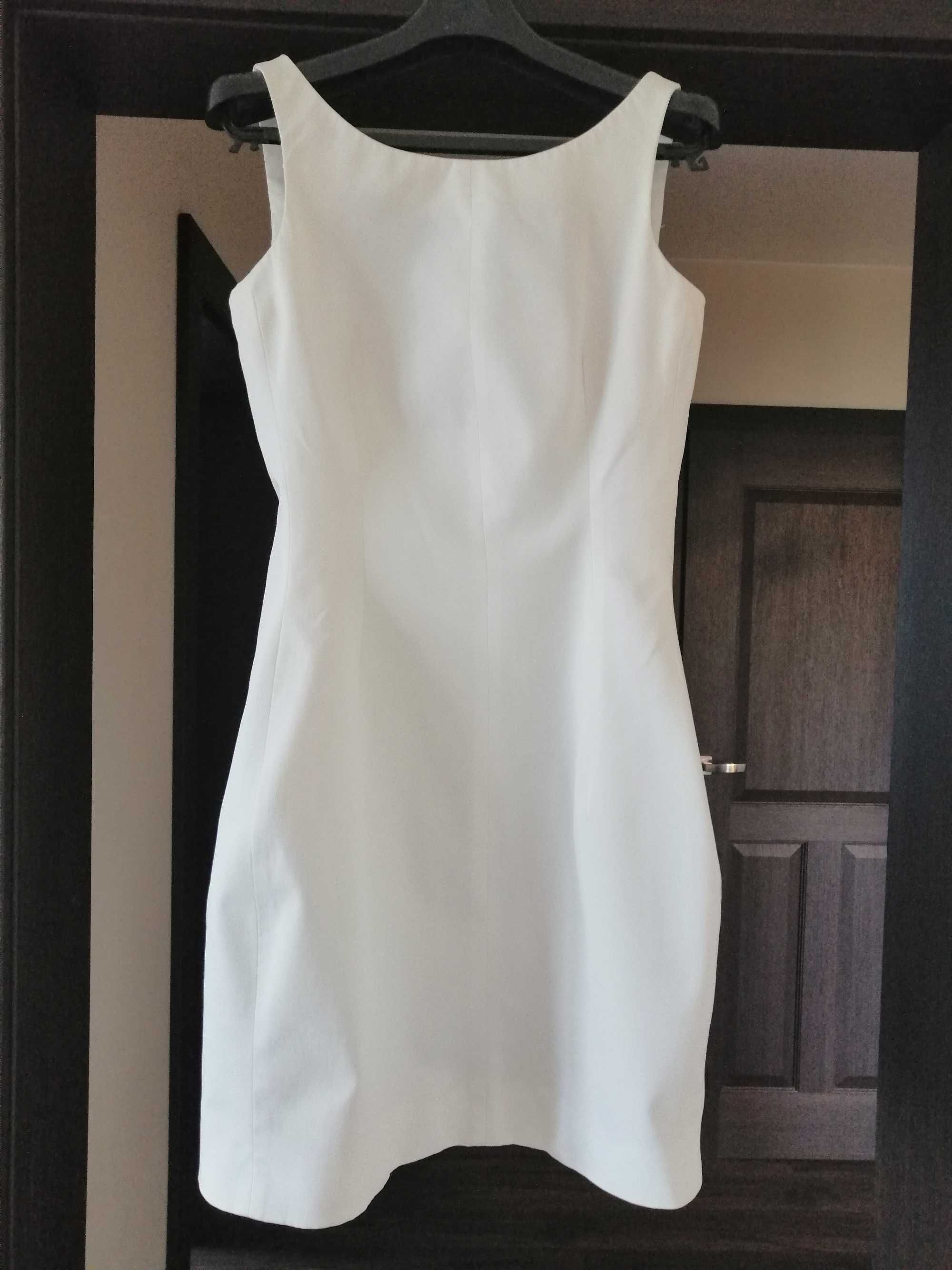 Sukienka biała Aggi