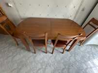 Mesa de madeira extensivel