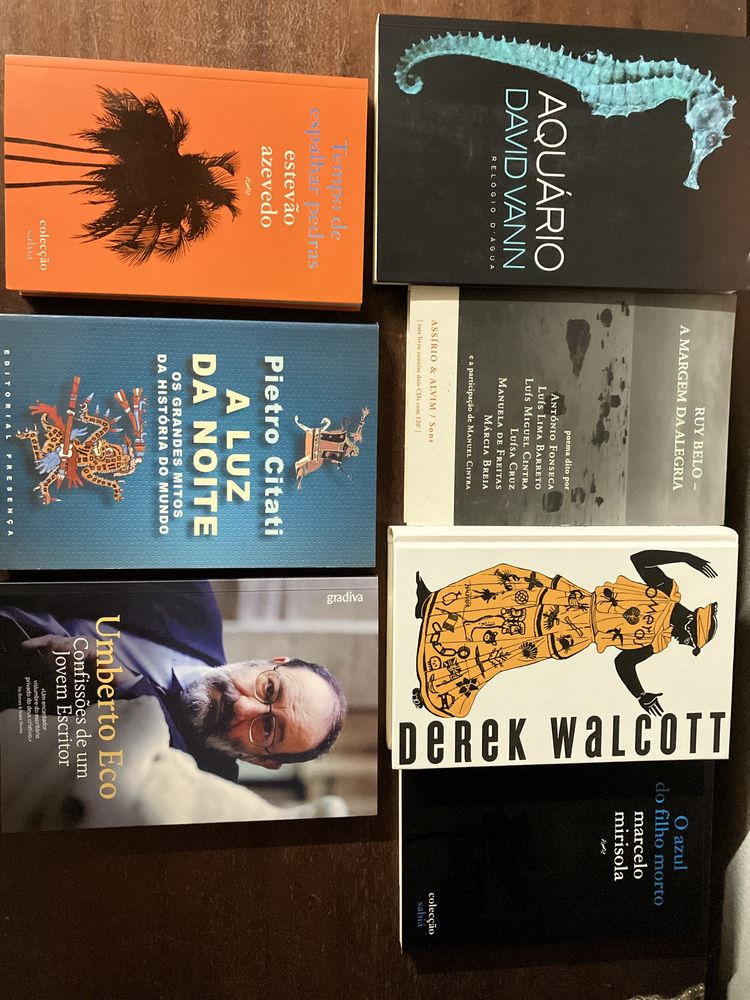 Literatura Nacional/ Internacional - Preço unitário. Portes incluídos.