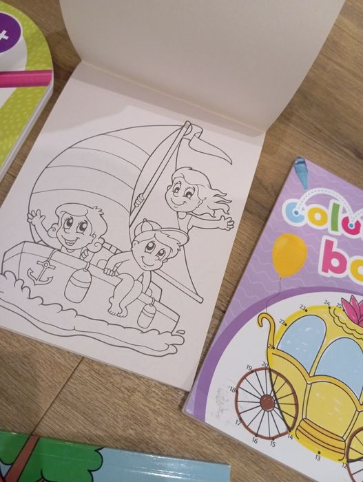 Kolorowanki dziecięce zestaw kolorowanek