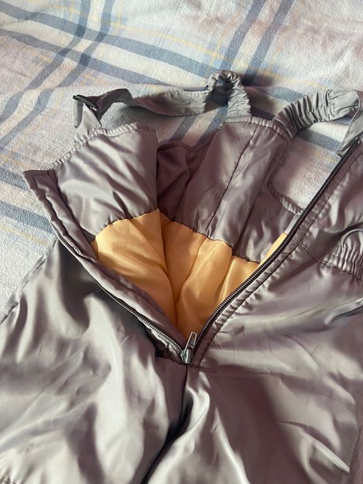 Дитячий зимовий комплект на Дівчинку куртка та комбез 86-92