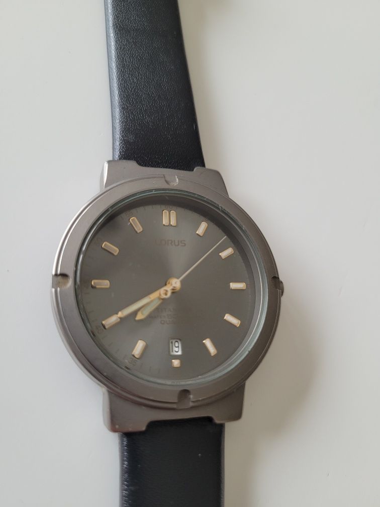 LORUS TITANIUM V732- X001 A1 by SEIKO militarny zegarek nareczny 5bar
