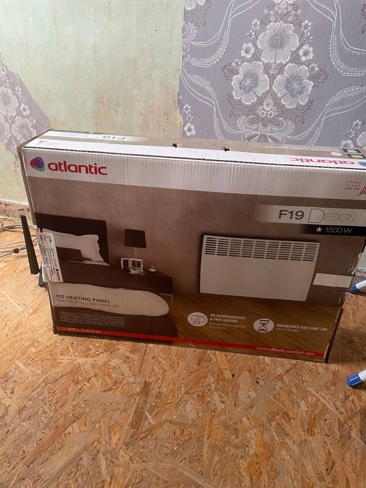 Продам конвектор Atlantic F19 Design 1500W с ножками