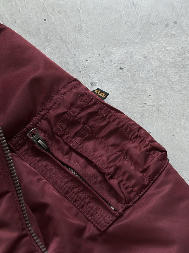 Alpha industries ma-1 pilot bomber jacket original бомбер куртка