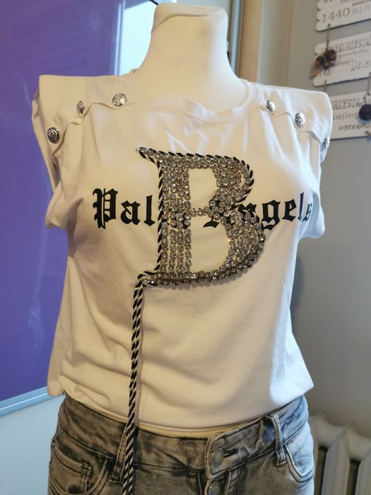 Bluzka ozdobna krótka