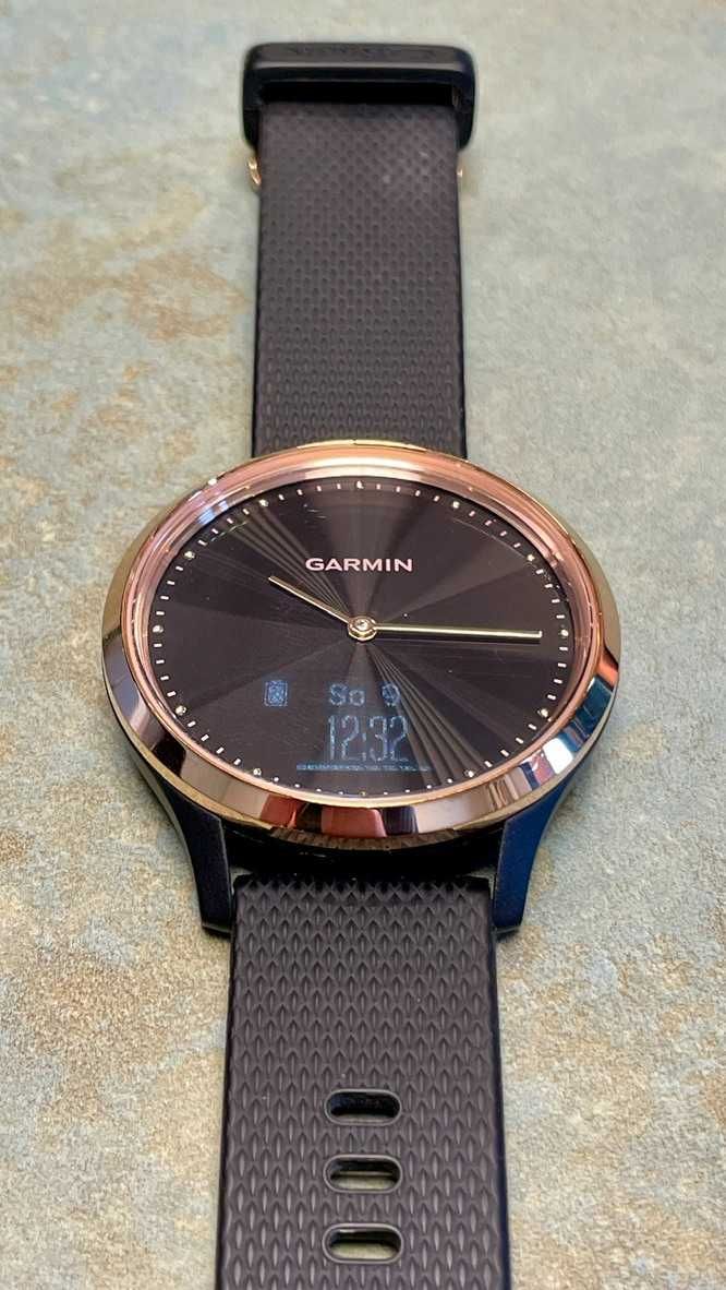 Zegarek smartwatch GARMIN Vivomove HR czarno-złoty Kraków