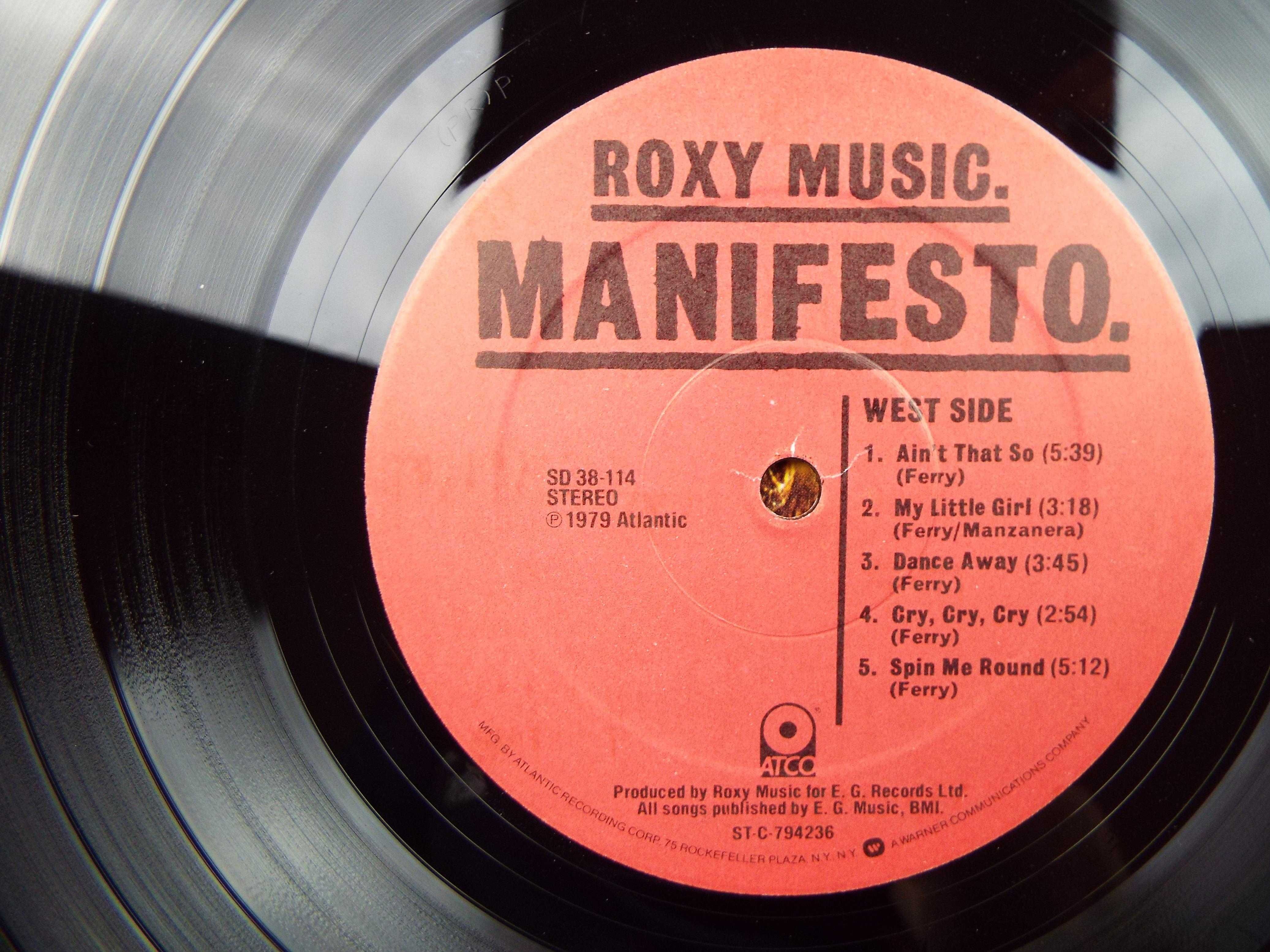 Płyta winylowa Roxy Music -  Manifesto