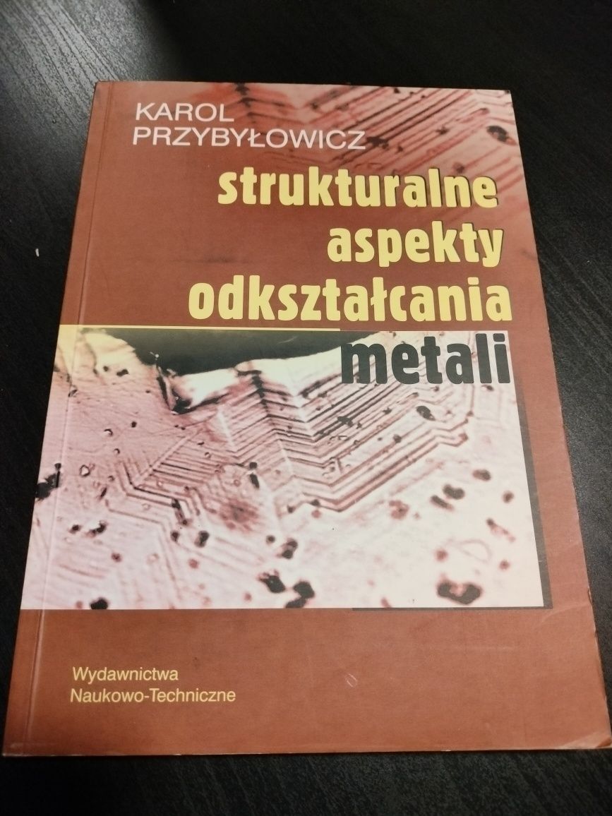 Strukturalne aspekty odksztalcania metali Karol Przybyłowicz