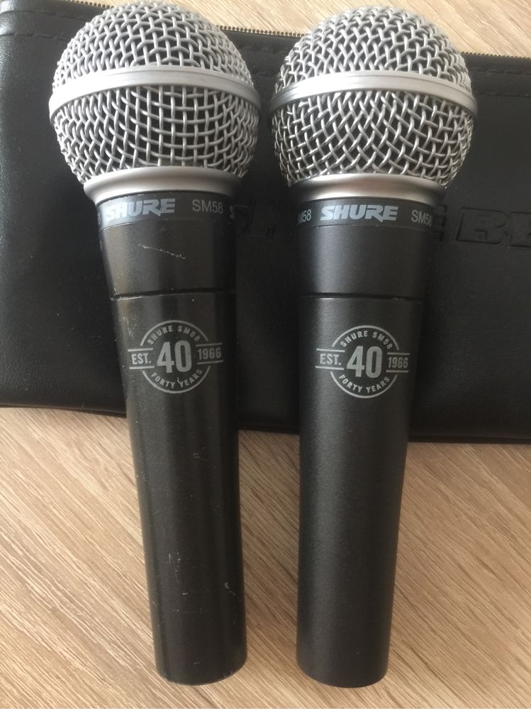 SHURE SM58 Vintage 40 years