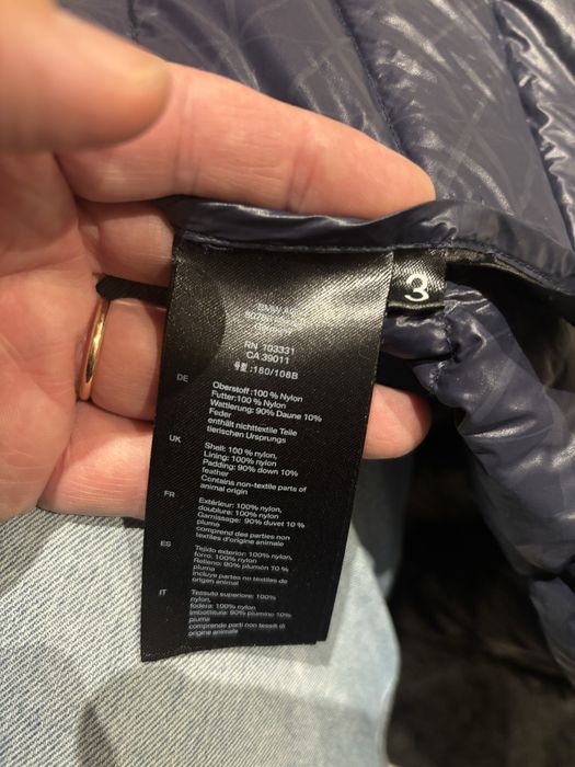 Casaco de penas Ganso 100gr BMW