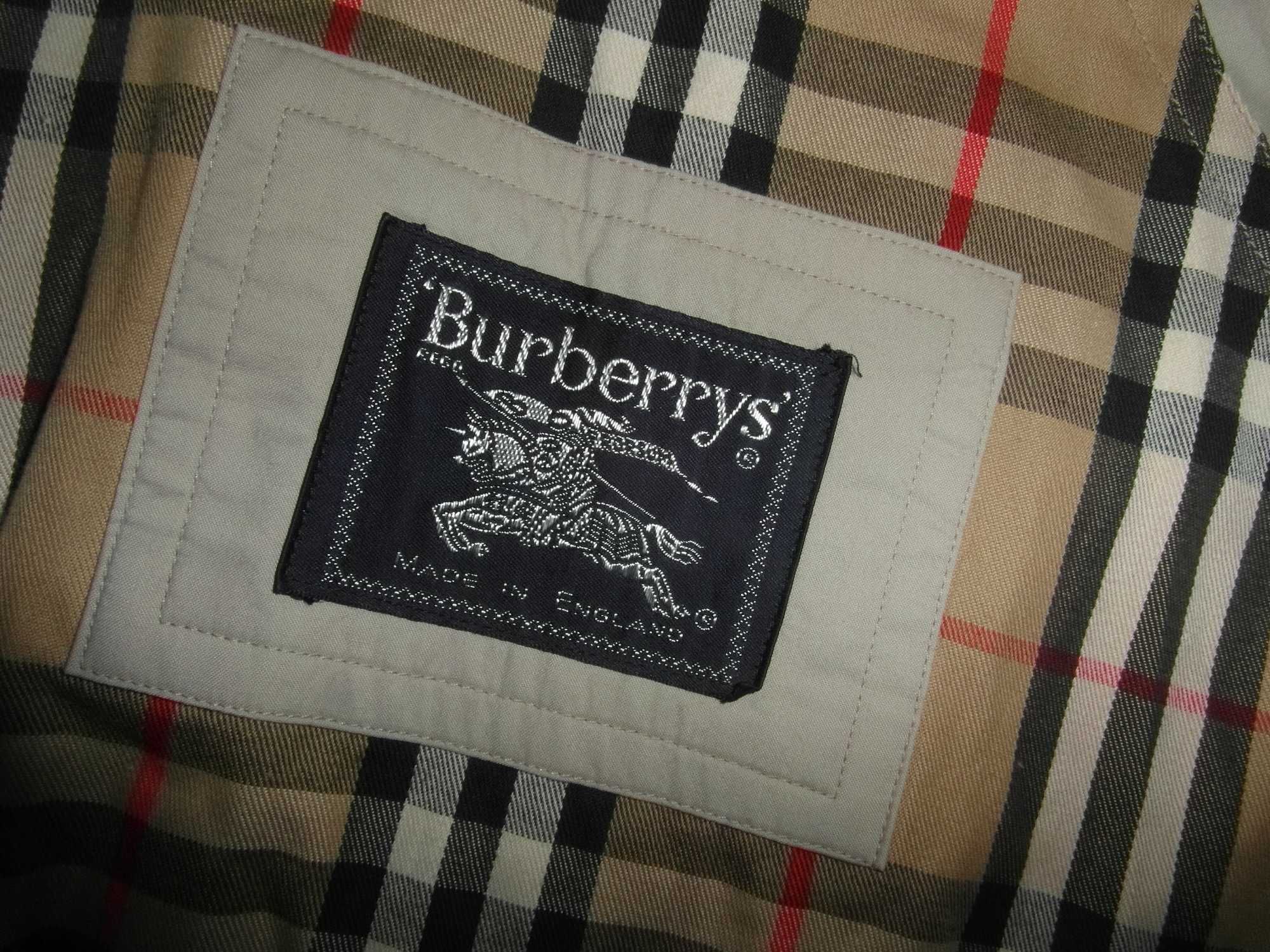 Burberrys England Original Lekki Płaszcz Męski XL/XXL