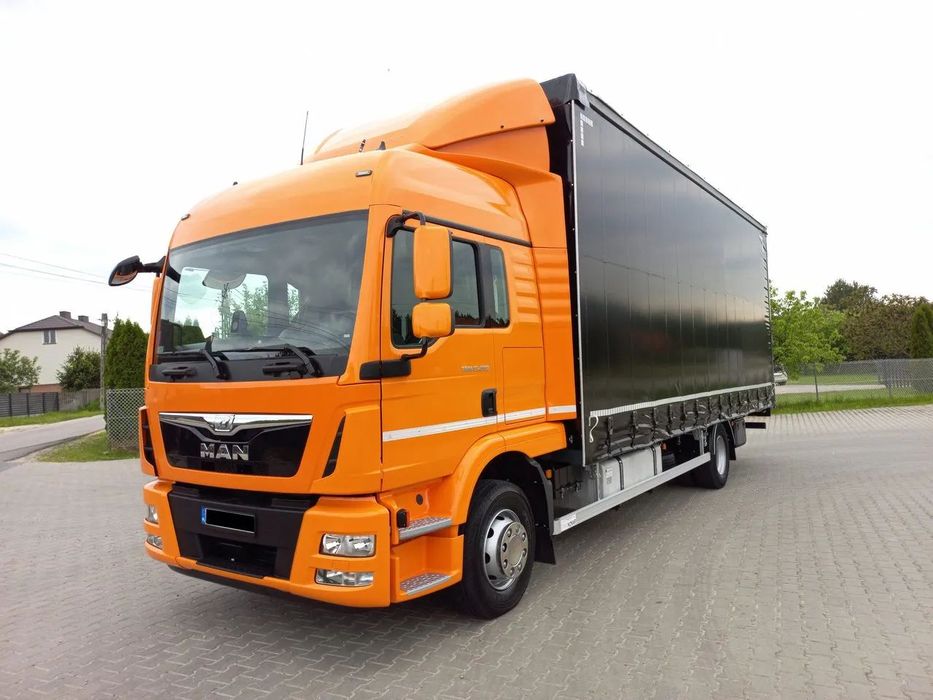 MAN TGM 15.290 Firana 19 Palet Plandeka Suwany Dach  Ladownosc 7365 KG TGL 12.250