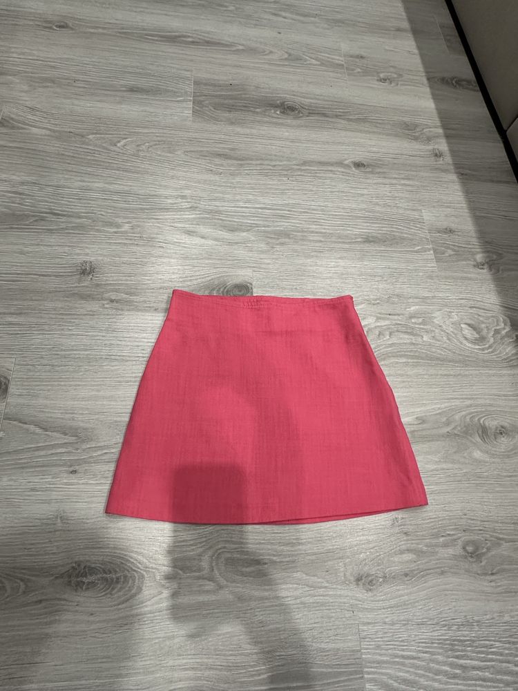 Спідниця з льону ZARA