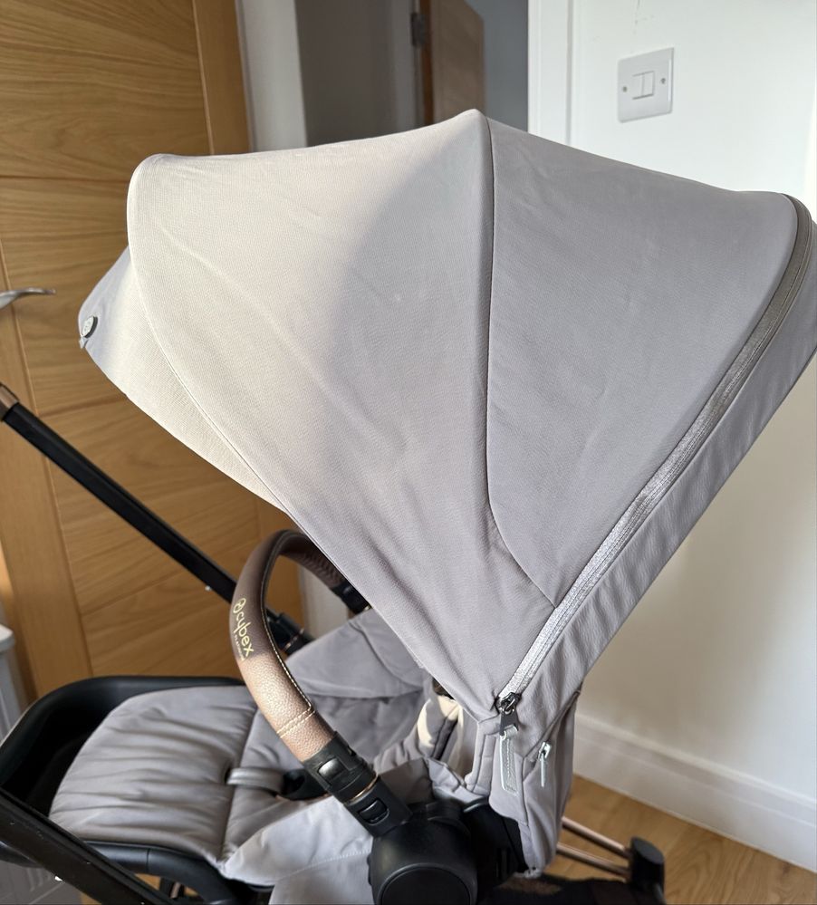 Cybex Priam 4.0 Soho Grey tapicerka siedziska spacerowego