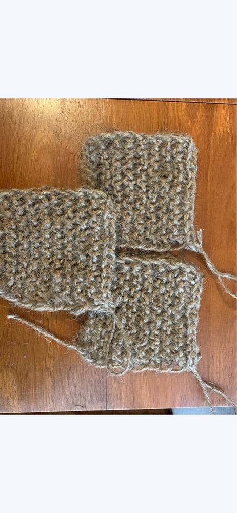 Myjka jutowa 3szt ekologiczna handmade