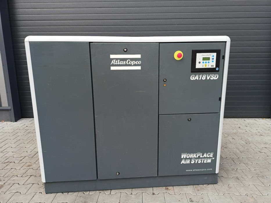 Sprężarka Atlas Copco GA18 VSD