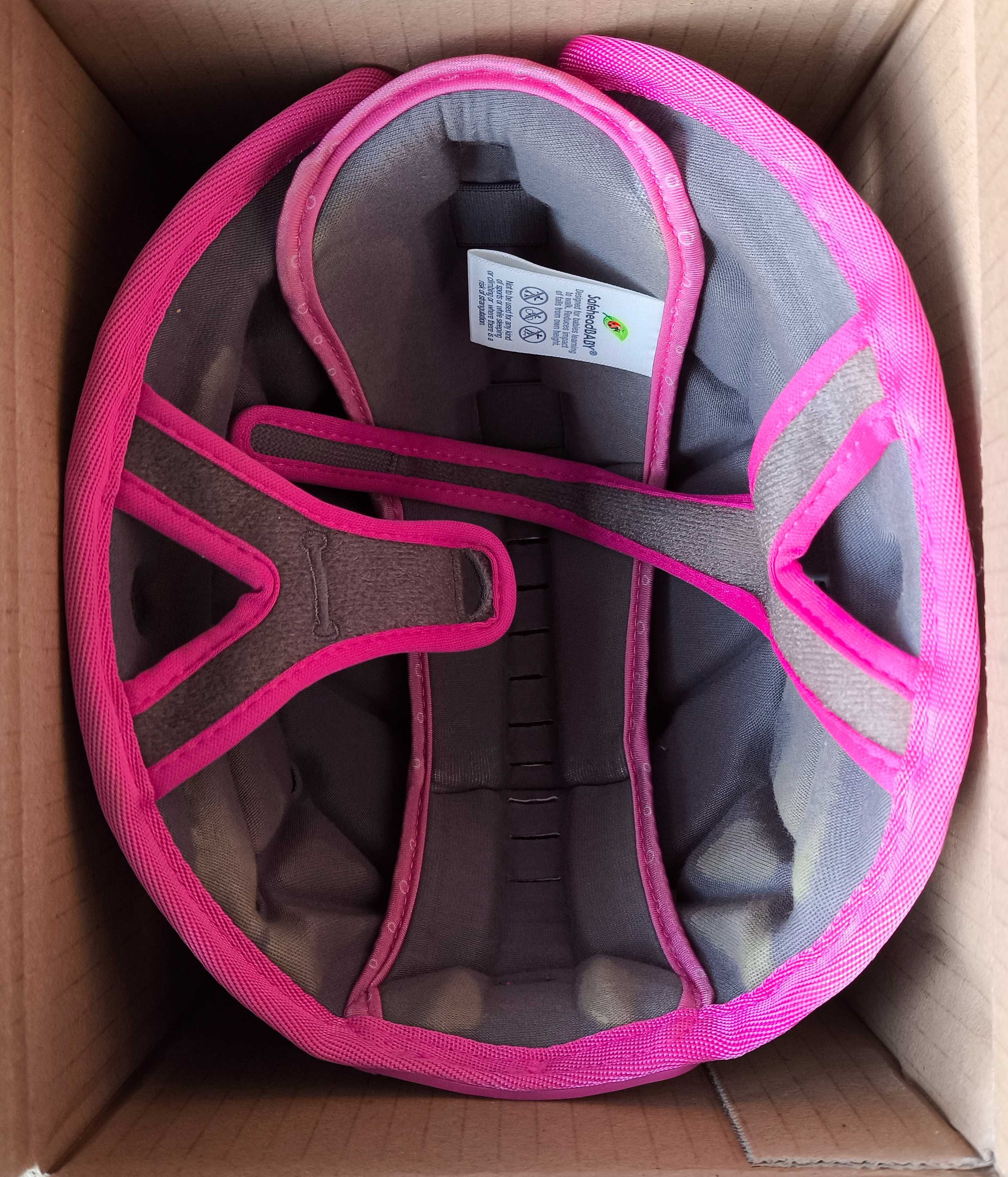 Kask ochronny do nauki chodzenia 7-24msc SAFEHEAD